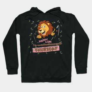 Happy Lion - Wear it on every Thursday Hoodie